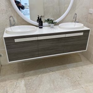 Commercial bathrooms before