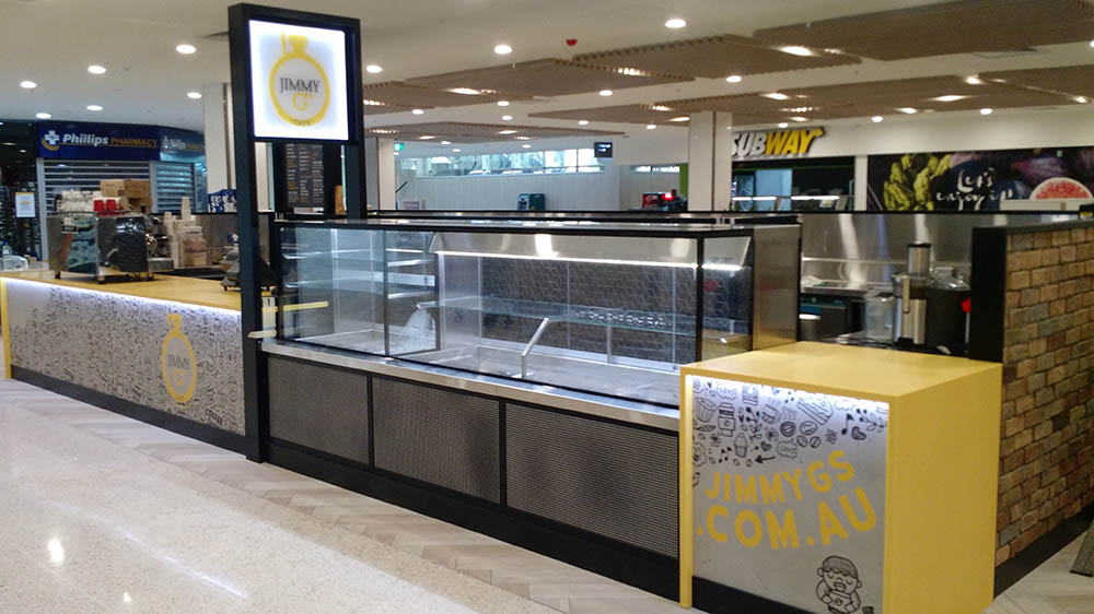 Cafe fitout Gosford — Jimmy G