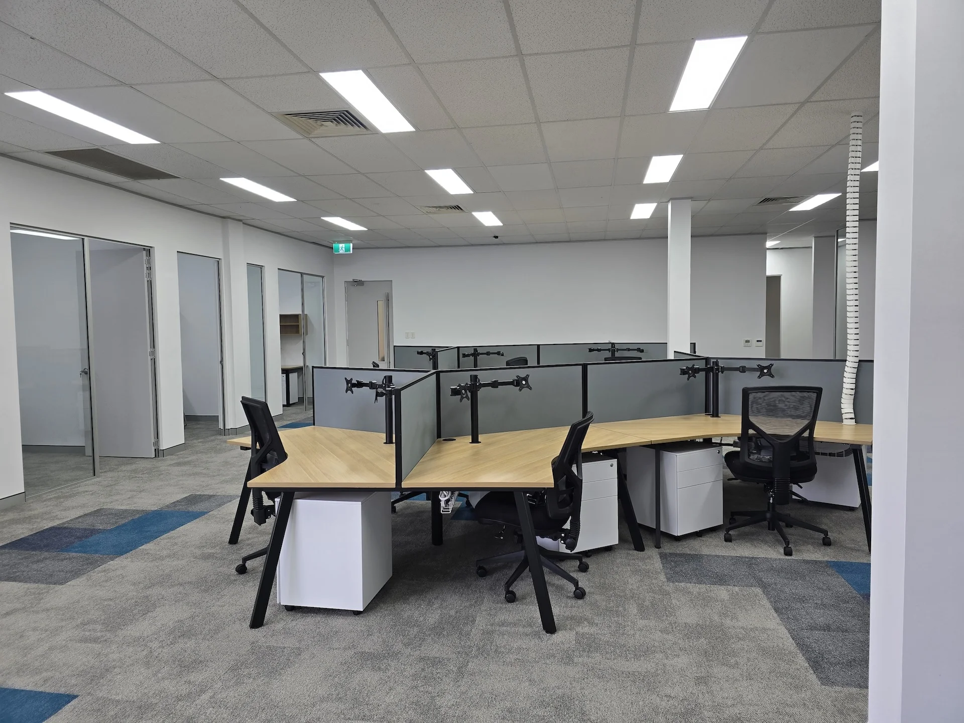 Custom Partitions project by Spoke Building & Interiors on the Central Coast