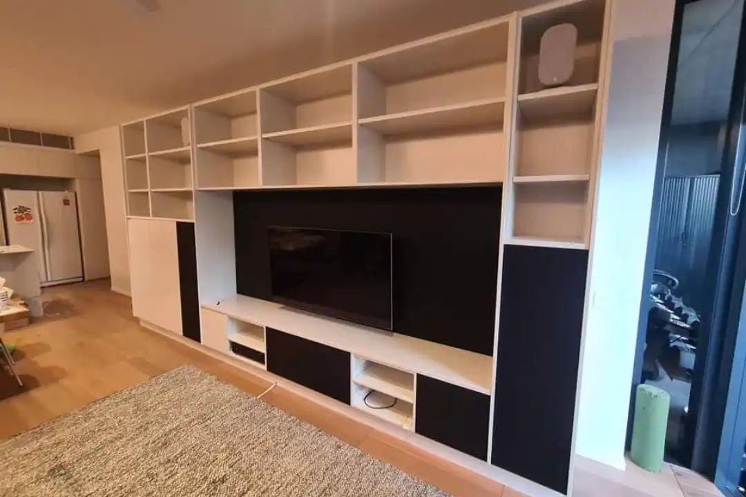Custom Storage Solutions project by Spoke Building & Interiors on the Central Coast